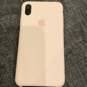 Blush pink iPhone x(s) phone case
